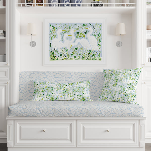 Herons by the Sea Fabric