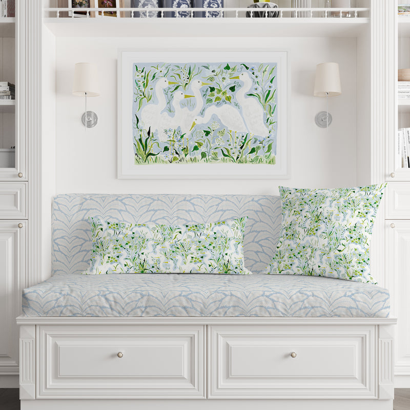 Herons by the Sea Fabric