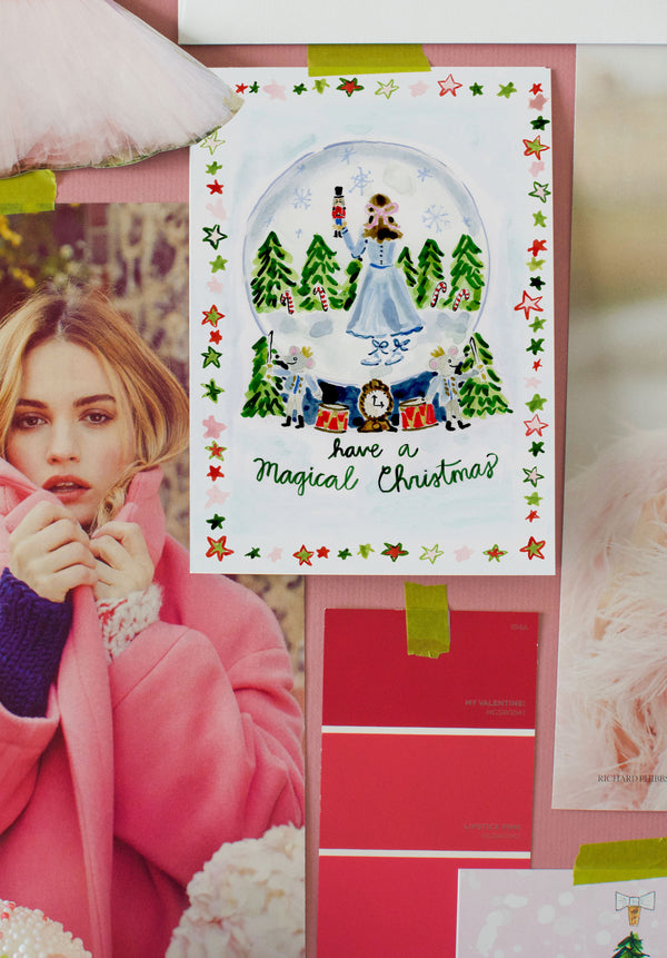 A Magical Nutcracker Christmas Card