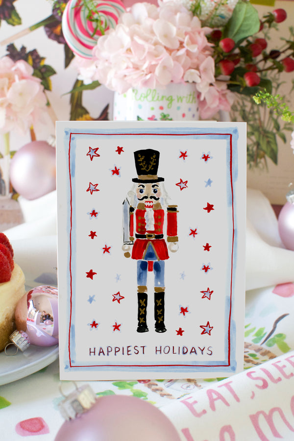 Holiday Nutcracker Card