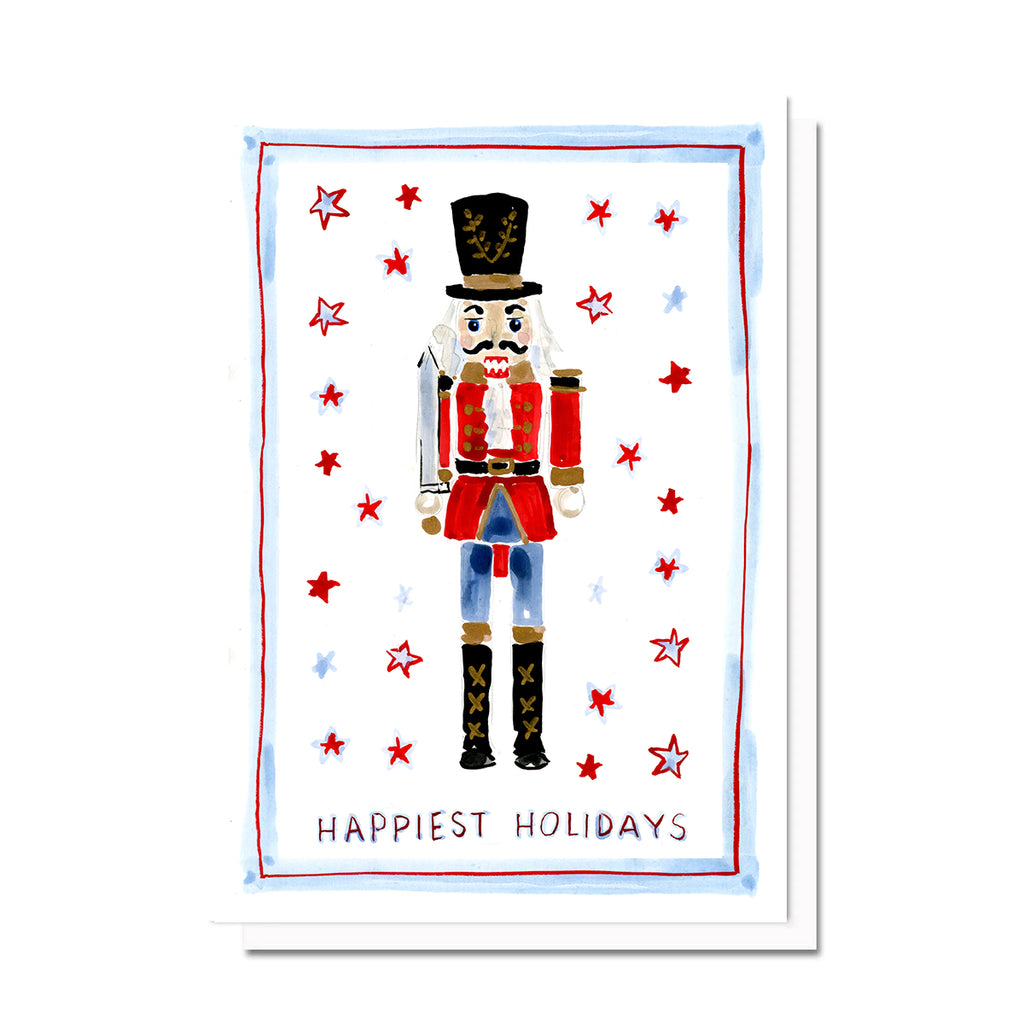 Christmas Nutcracker Playing Cards Green