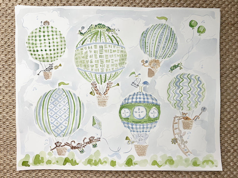 Symphony in the Sky, Original 16x20