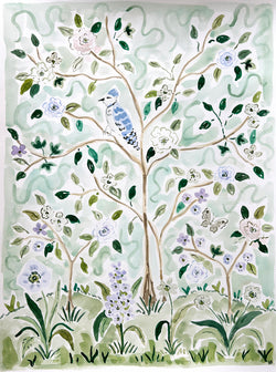 Branching Out No. 1, Original 18x24 Watercolor