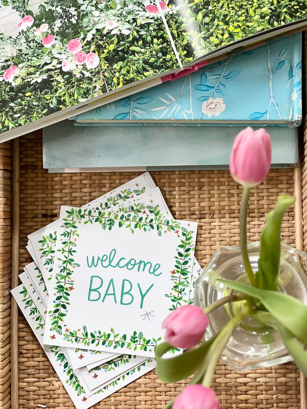 Baby Milestone Cards: Garden Set