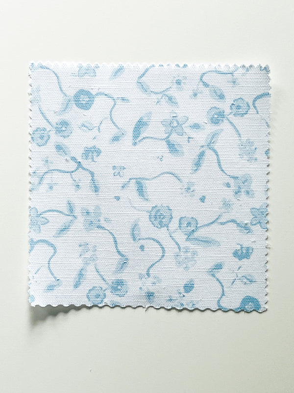 Bisou Blooms Fabric- Blue