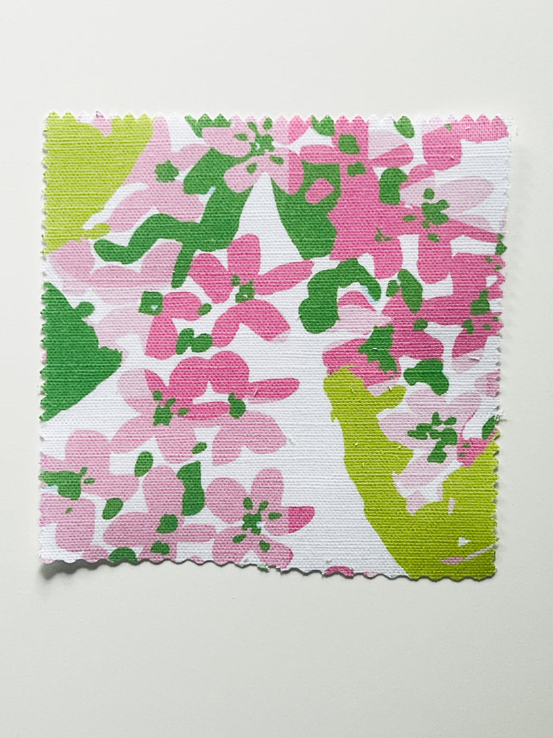 Sunshine Petals Fabric- Pink