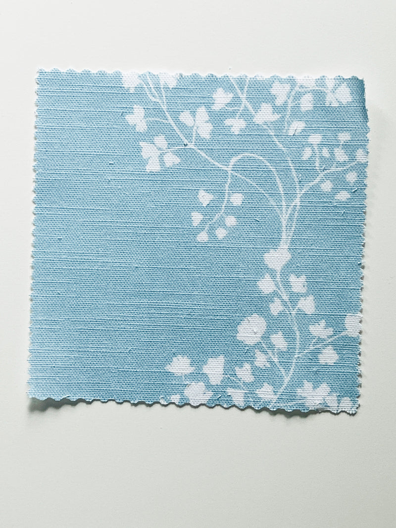 Love Fern Fabric- Blue