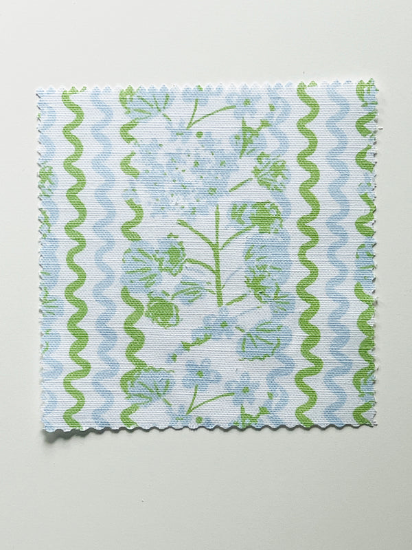 Garden Rio Fabric- Blue