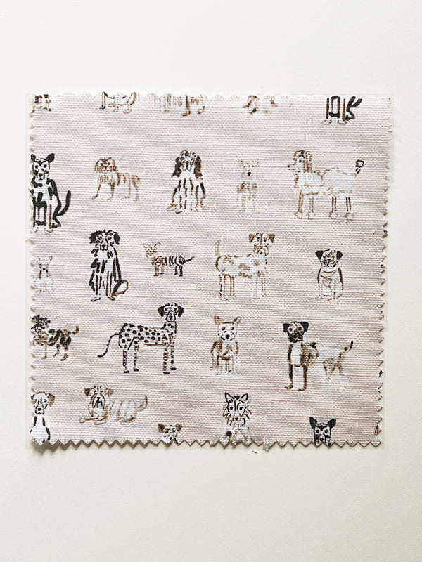 Pups Fabric- Beige