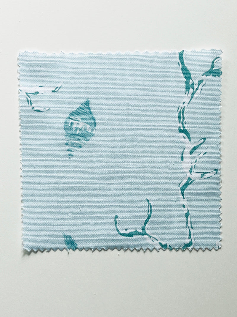 Sea Island Fabric- Seafoam