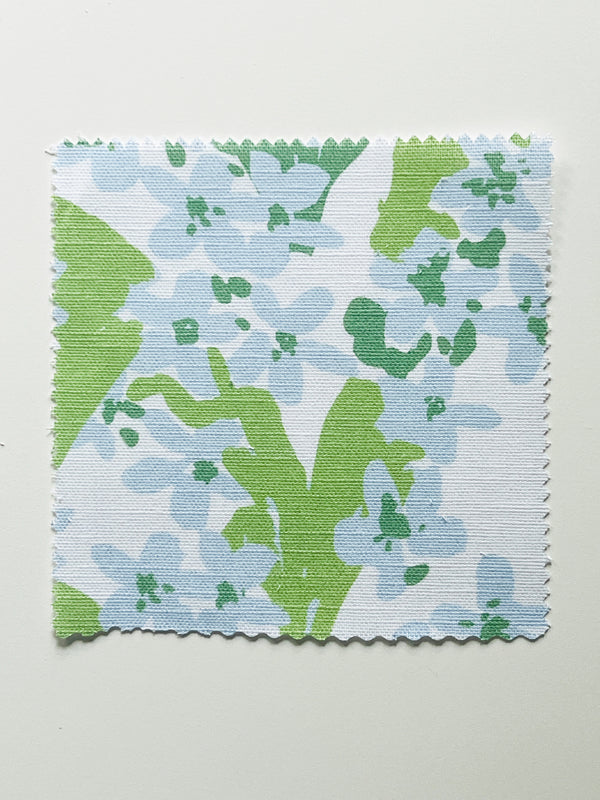 Sunshine Petals Fabric- Blue