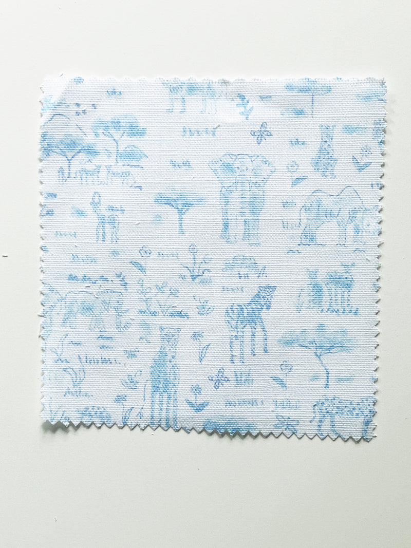 Safari Fabric- Blue