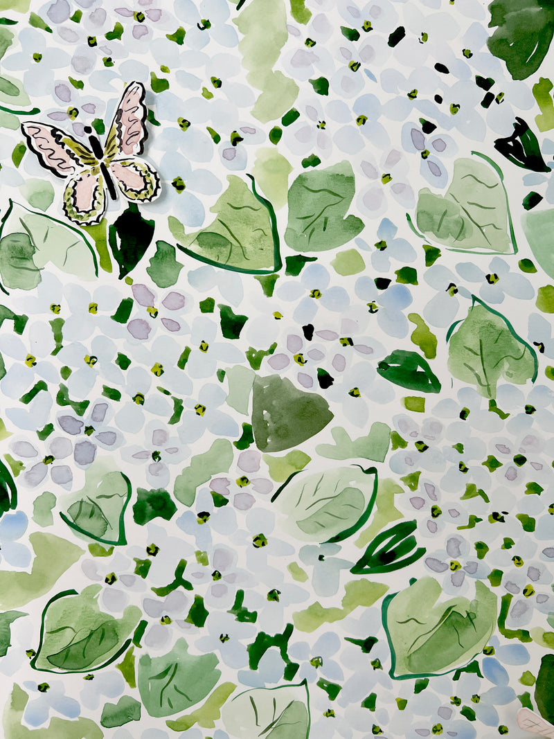 Bloom Chica Bloom No. 4, Original 18x24 Watercolor