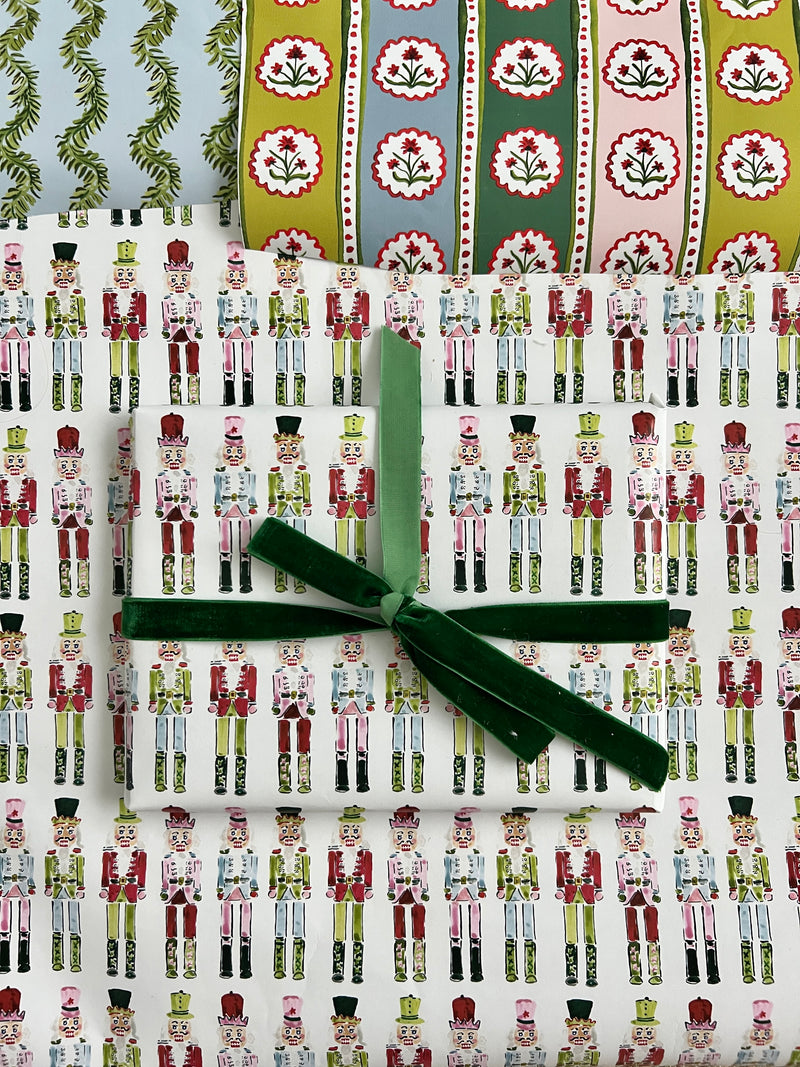 Holiday Nutcrackers Gift Wrap