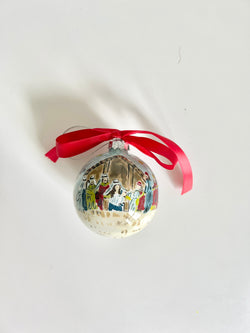 2023 Hand-painted Ornament: Nativity
