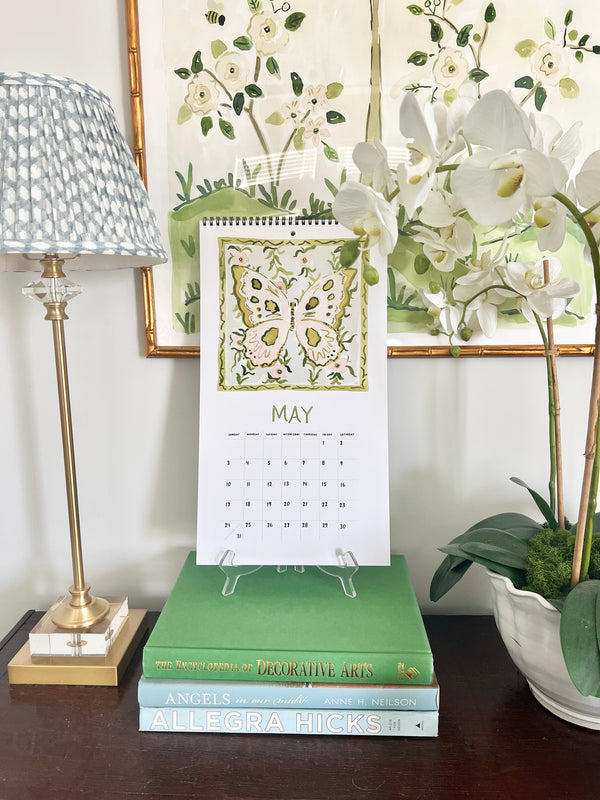 2026 Butterfly Wall Calendar