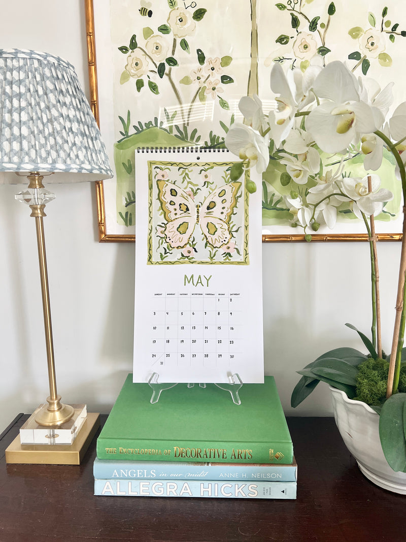 2026 Butterfly Wall Calendar
