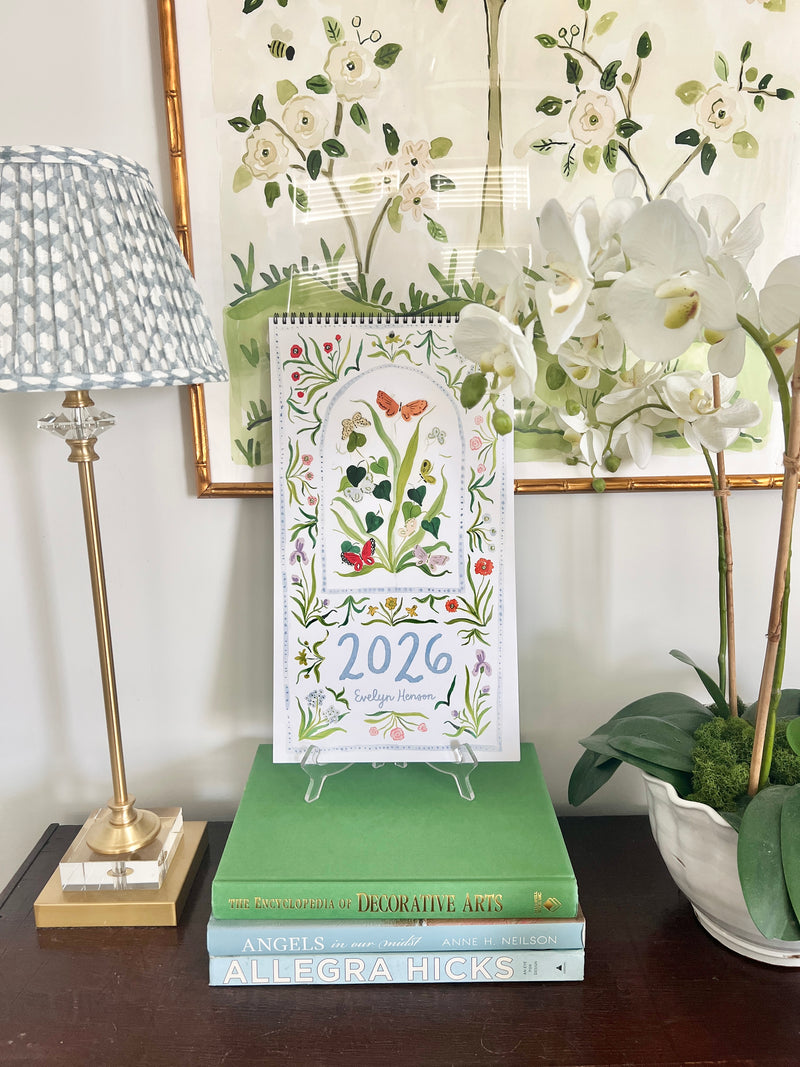 2026 Butterfly Wall Calendar