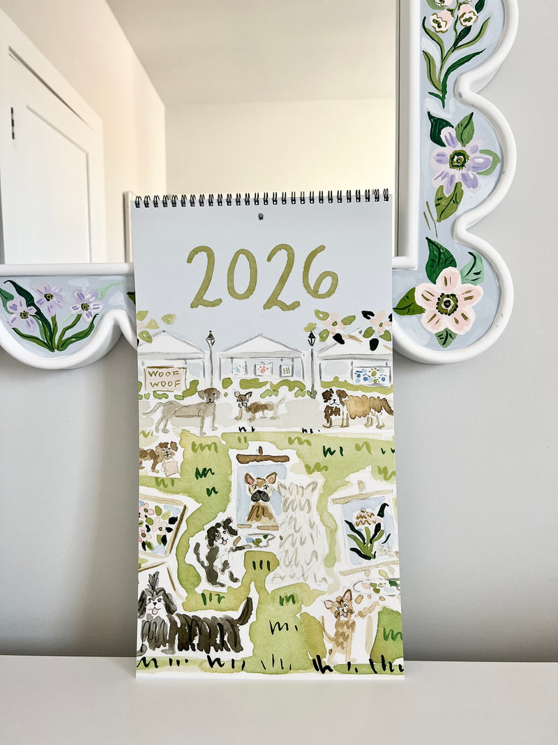 2026 Dog Wall Calendar