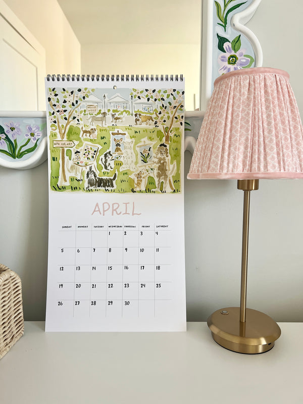 2026 Dog Wall Calendar