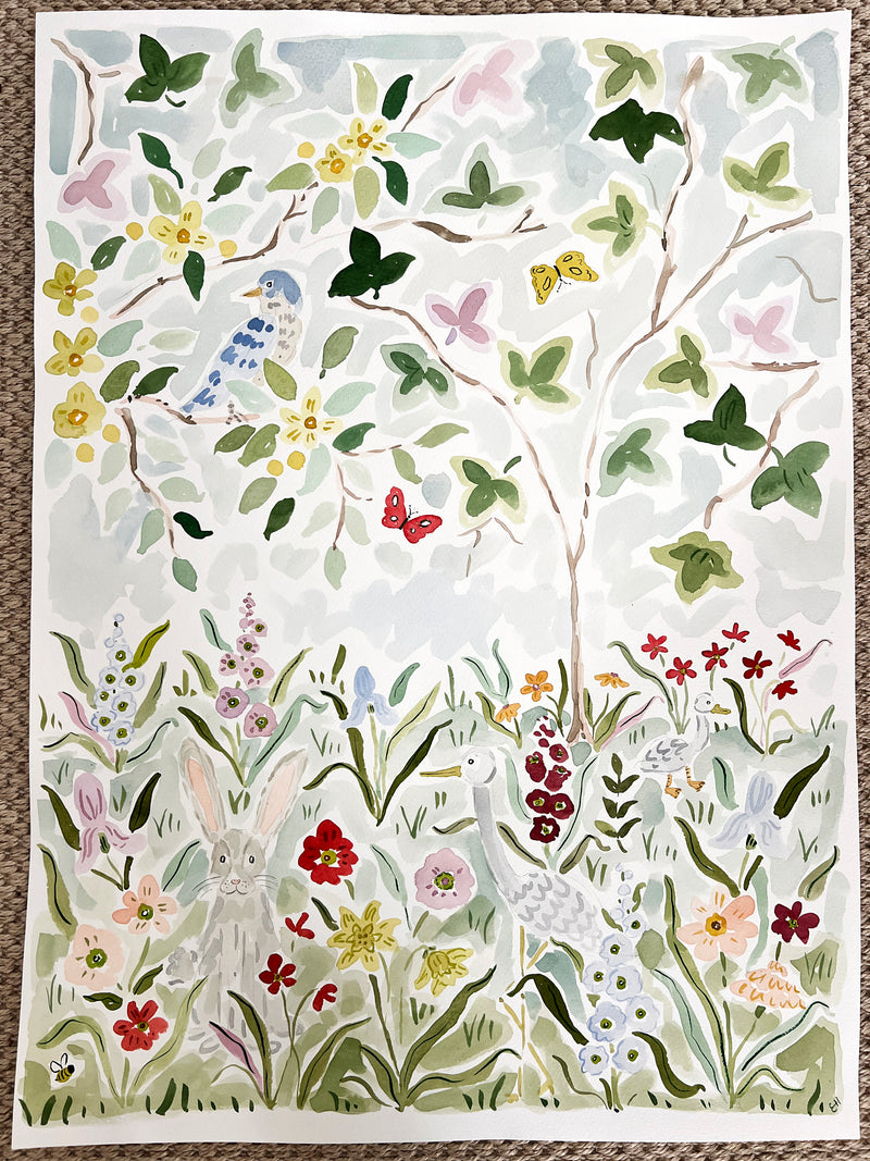 Wildflower Songs No. 2, Original 22x30