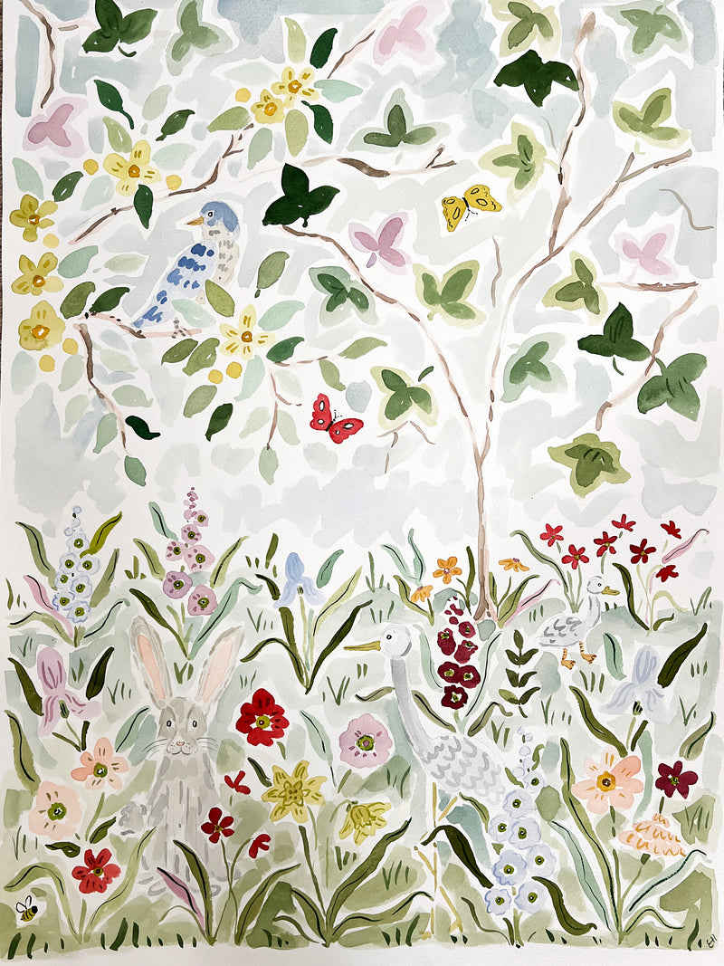 Wildflower Songs No. 2, Original 22x30