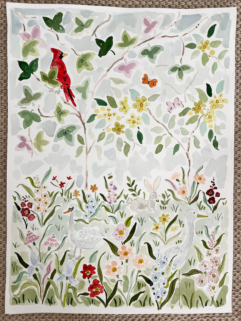 Wildflower Songs No. 1, Original 22x30