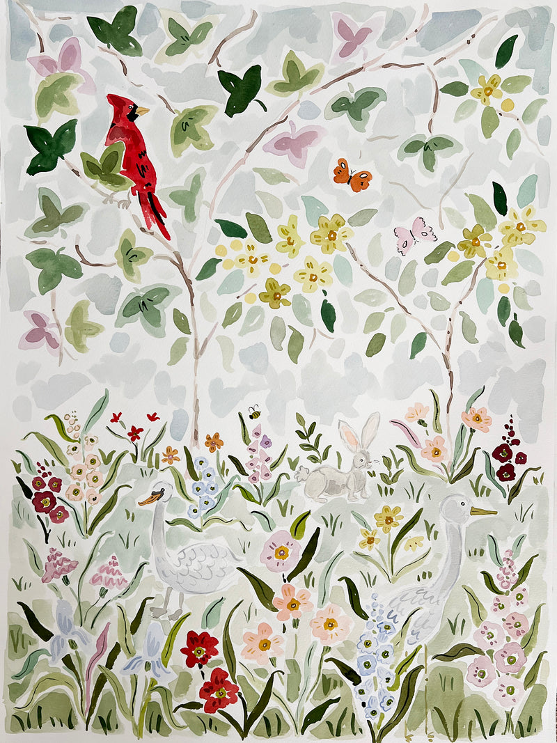 Wildflower Songs No. 1, Original 22x30