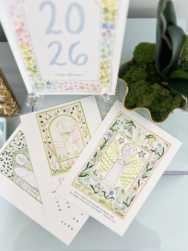 2026 Desk Calendar, Angels Edition