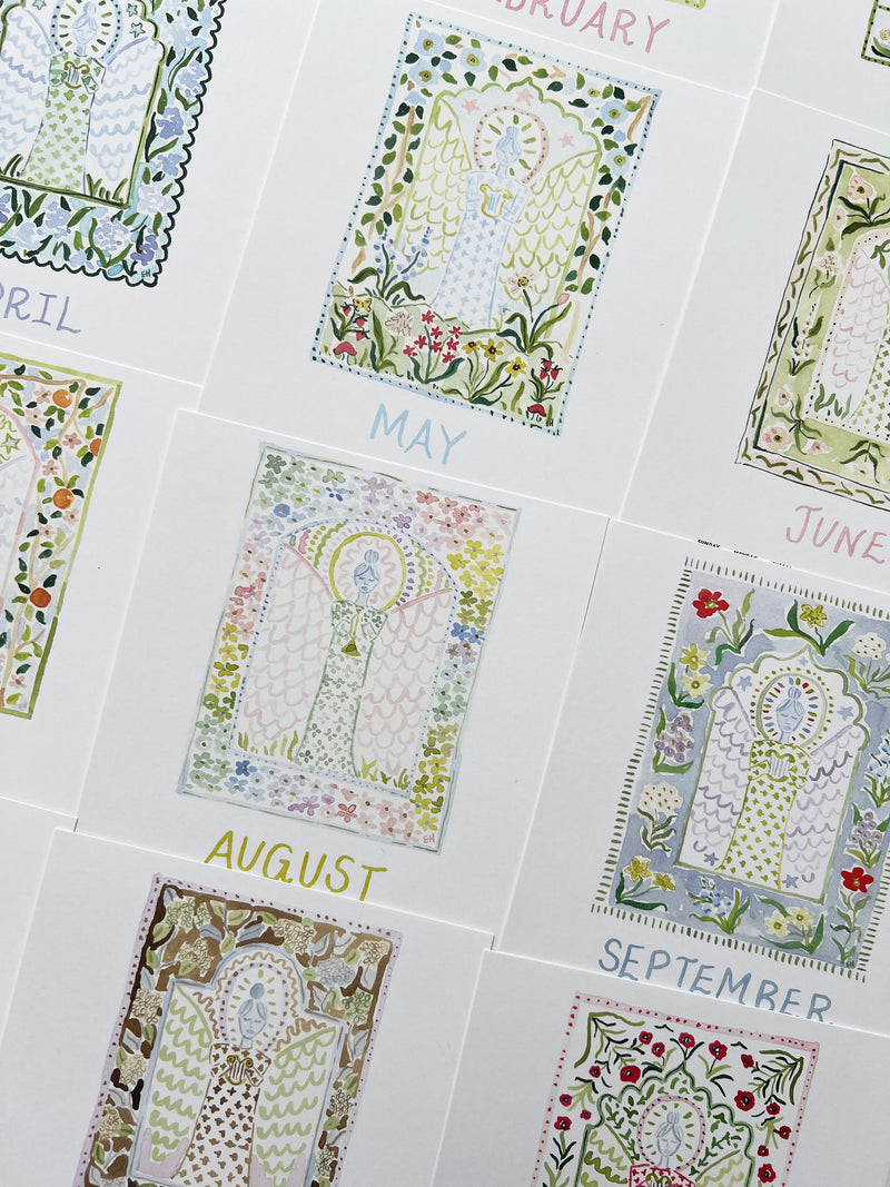 2026 Desk Calendar, Angels Edition