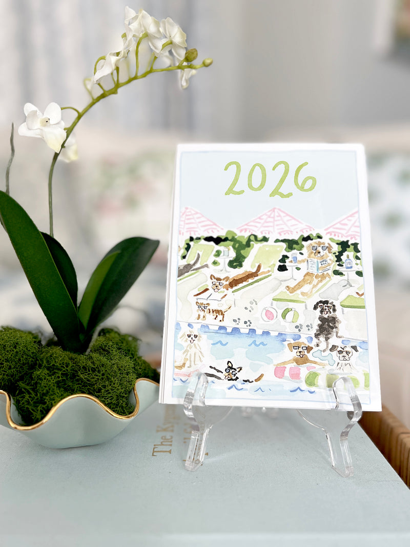 2026 Desk Calendar, Dogs Edition