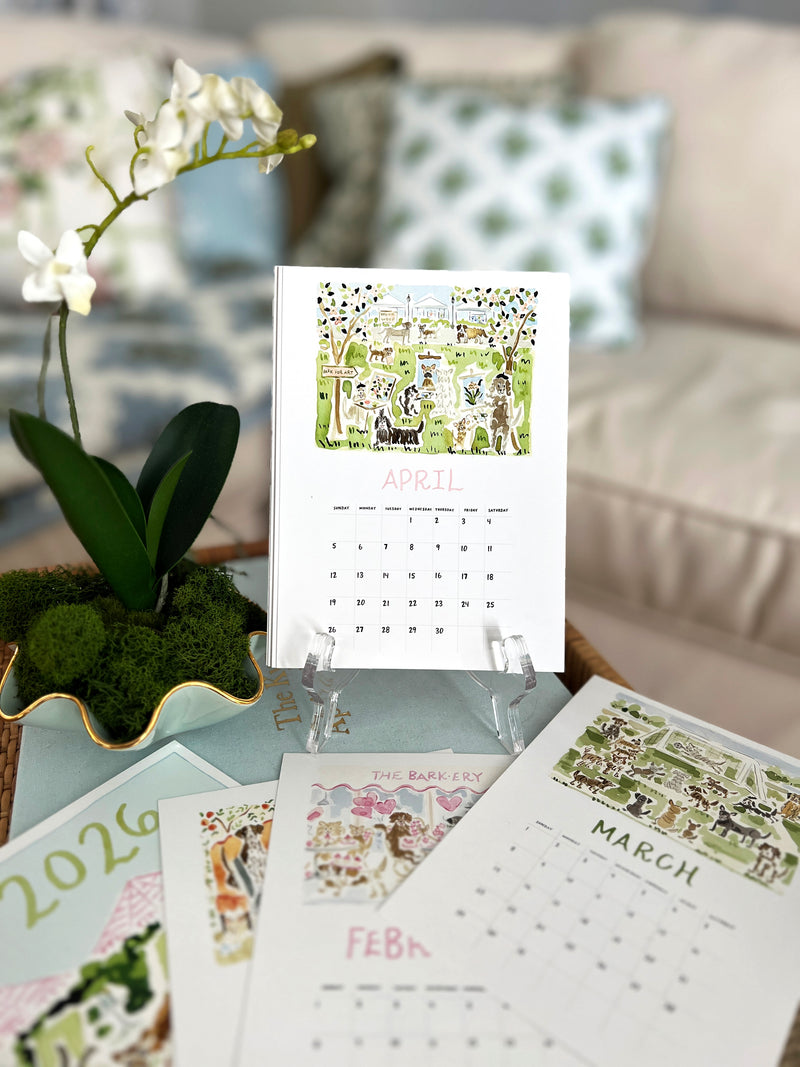 2026 Desk Calendar, Dogs Edition