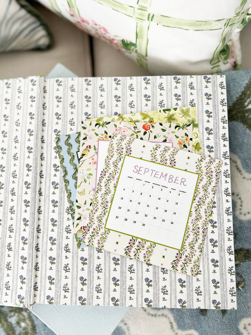 2026 Desk Calendar, Pattern Edition