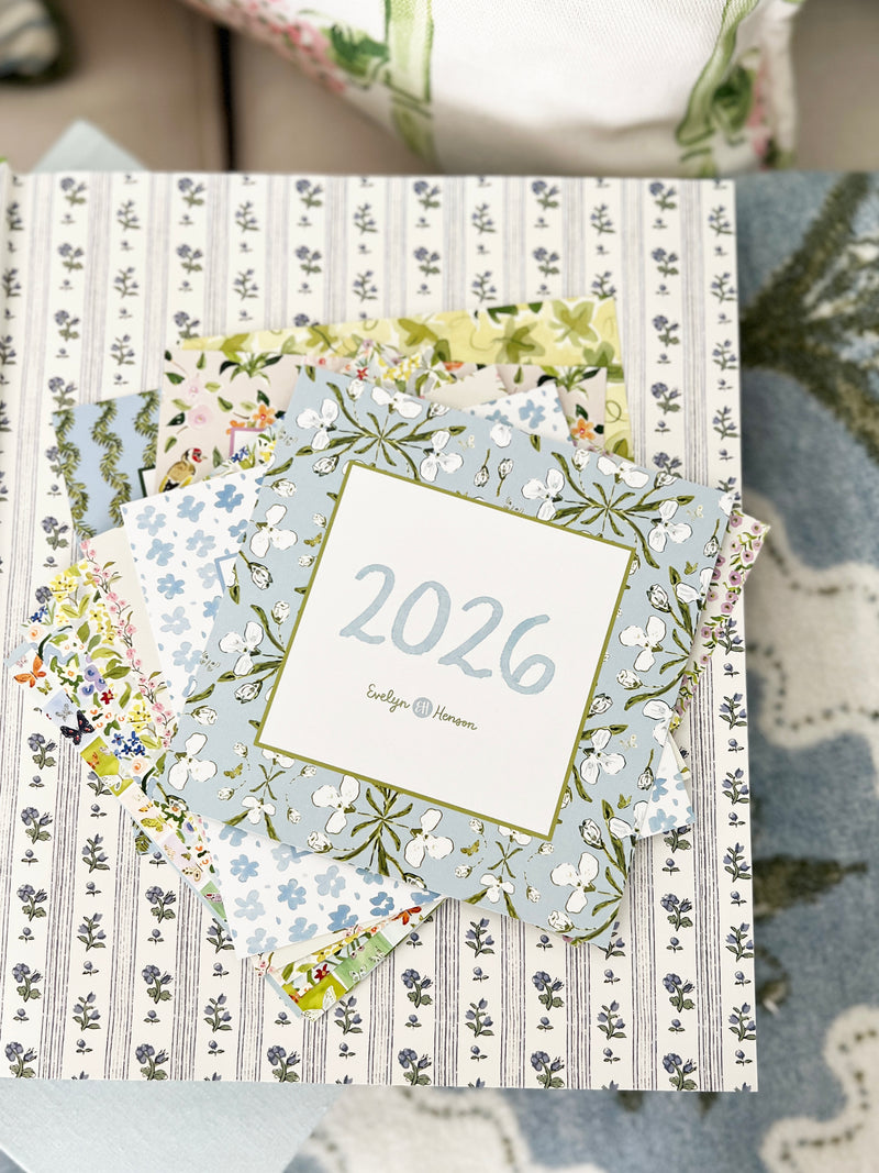 2026 Desk Calendar, Pattern Edition