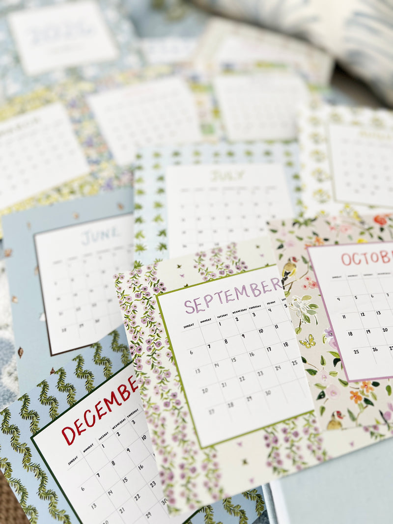 2026 Desk Calendar, Pattern Edition