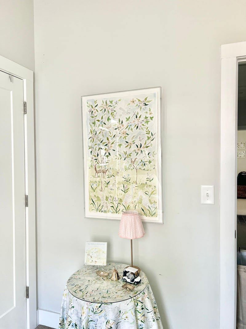 The "Fairy Gardens No. 1" Chinoiserie Fine Art Print