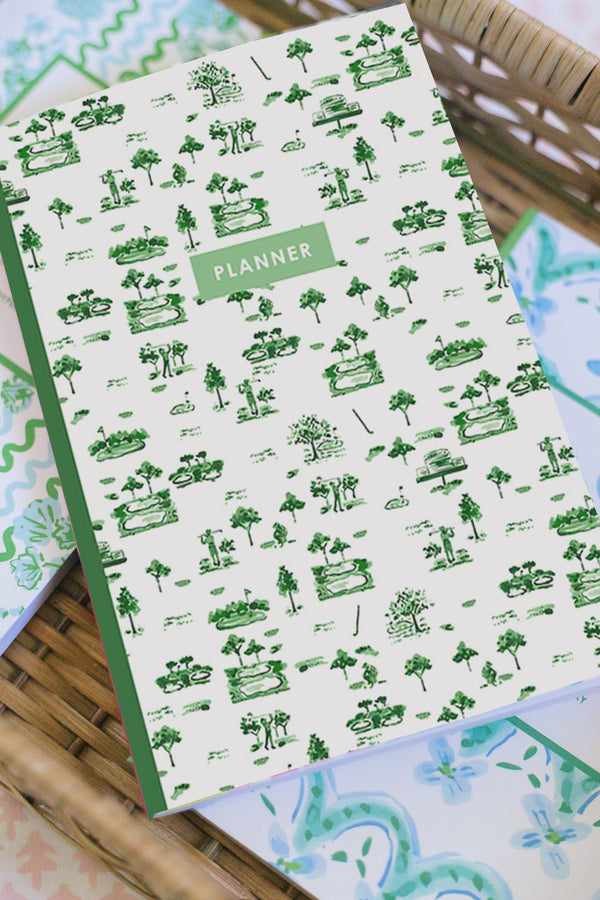 Undated Monthly/Weekly Planner, Kyger Print