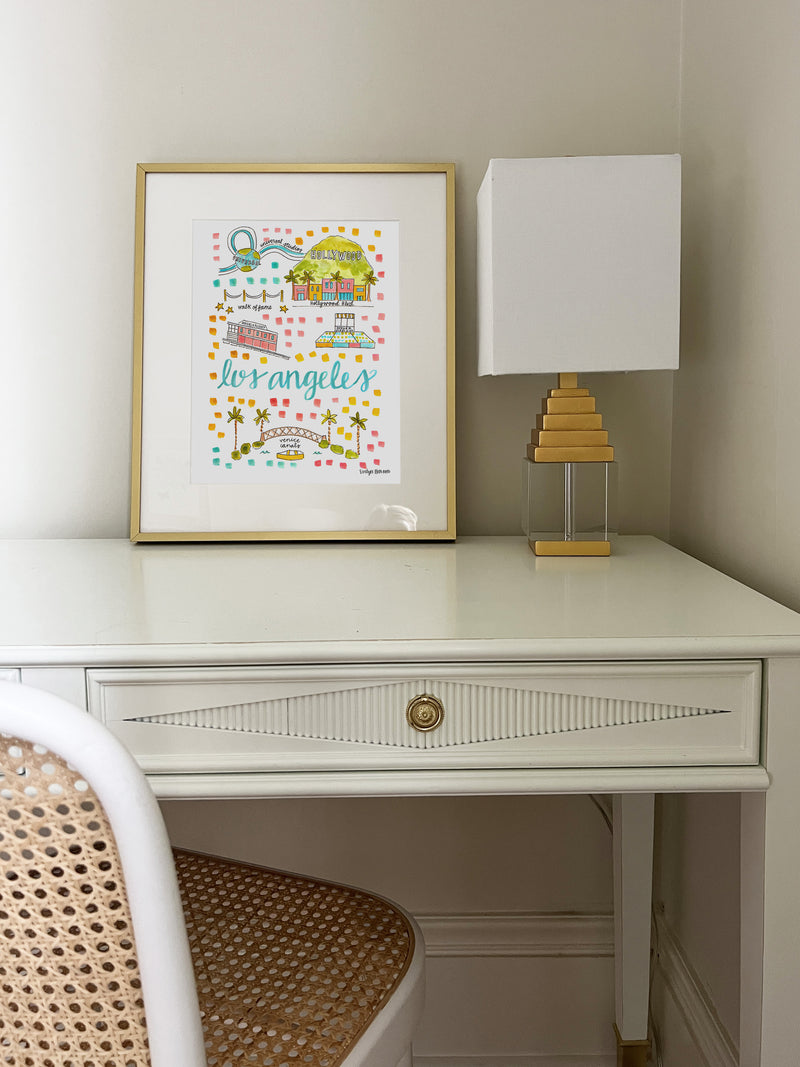 "Los Angeles, CA" Fine Art Print