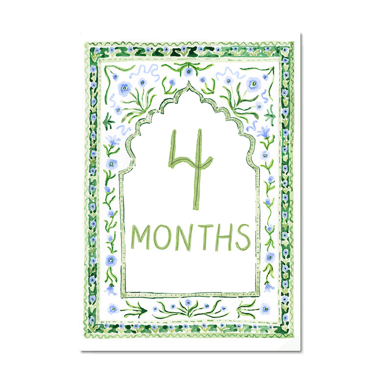 Baby Milestone Cards: Whimsical Set