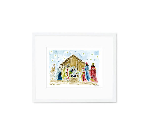 The "Nativity Scene" Fine Art Print