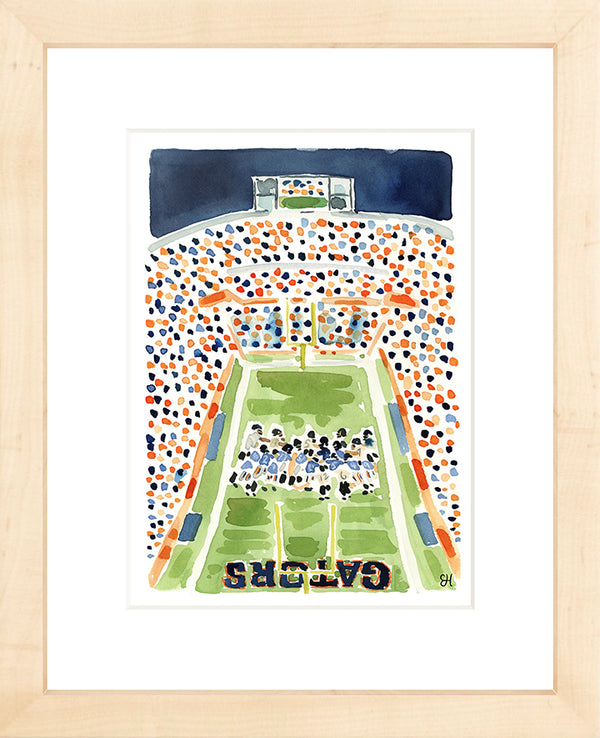 "Ben Hill Griffin Stadium" Fine Art Print