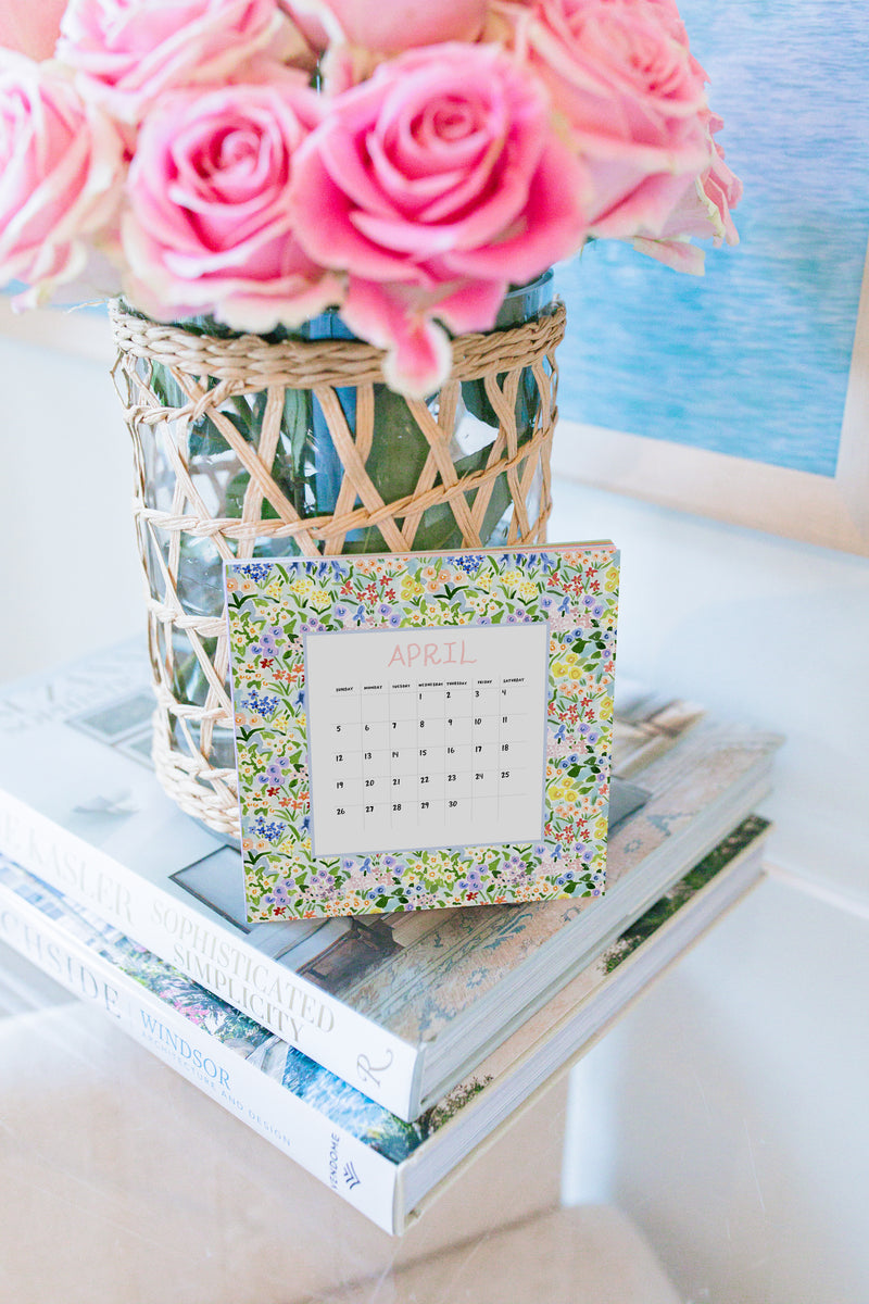 2026 Desk Calendar, Pattern Edition