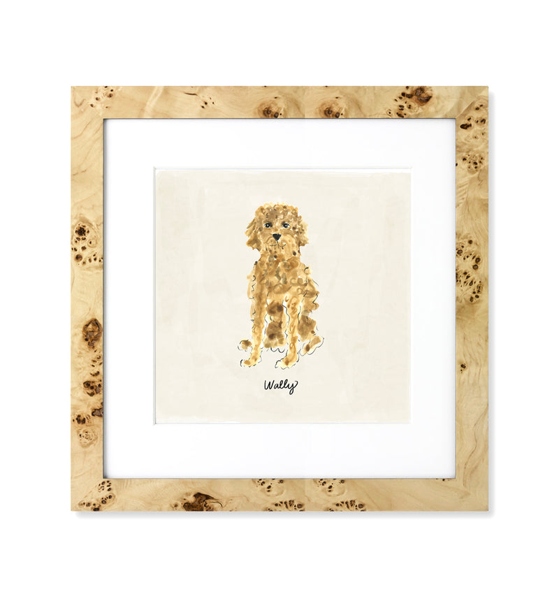 Personalized Dog Fine Art Print