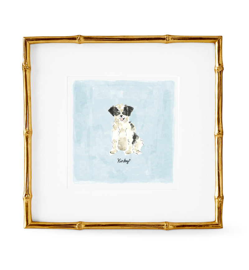 Personalized Dog Fine Art Print