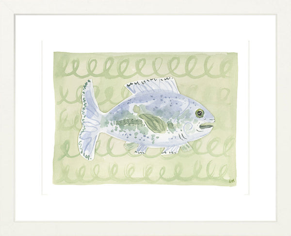 The "One Fish, Blue Fish" Fine Art Print