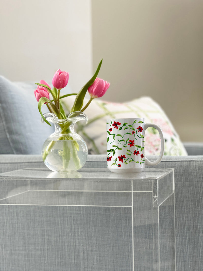 Holiday Poinsettas Mug