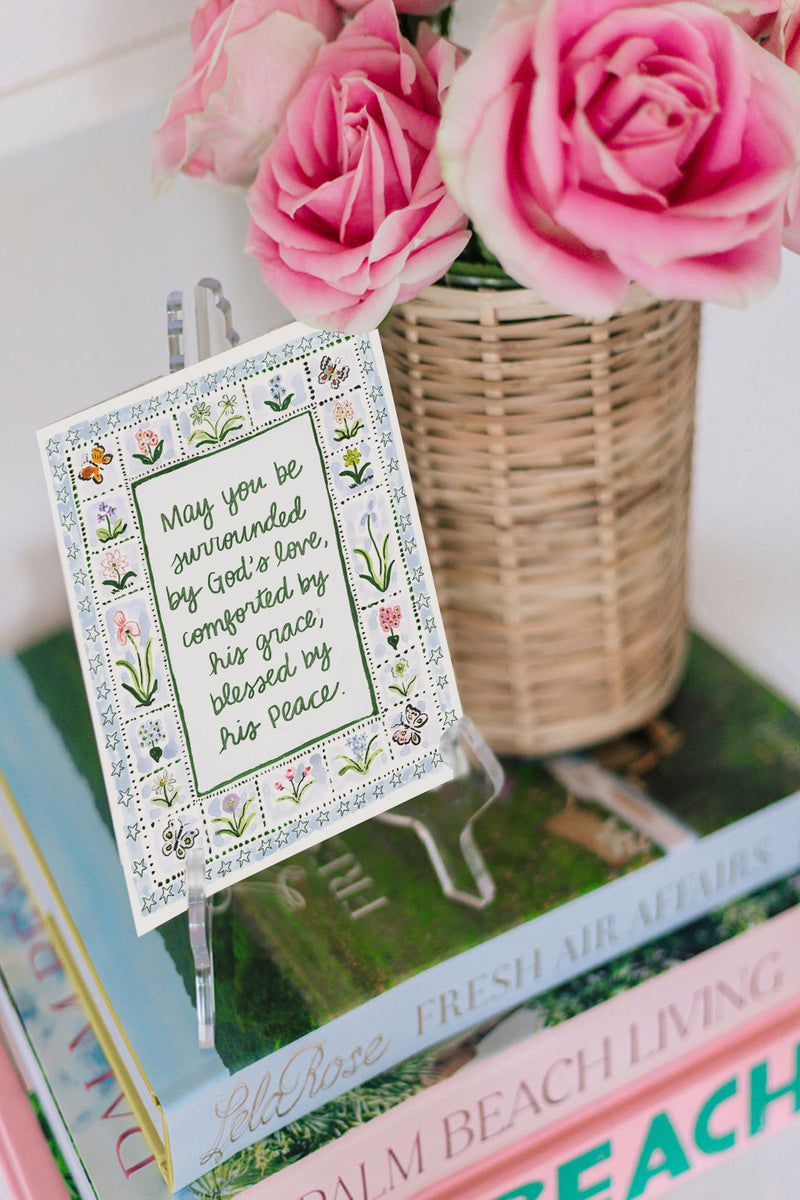 Floral Prayers Card