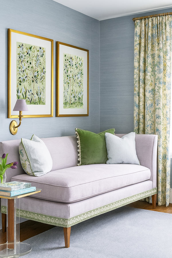 The "Putting Greens No. 1" Chinoiserie Fine Art Print