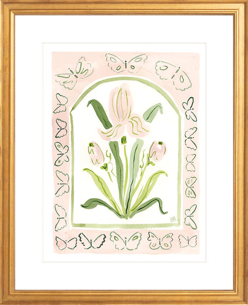 The "Botanical Rainbow Pink" Fine Art Print