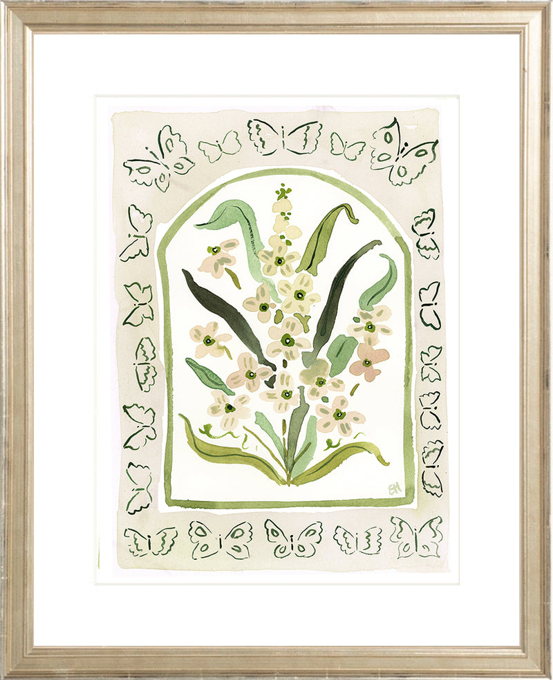 The "Botanical Rainbow Taupe" Fine Art Print